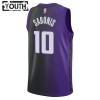 Camiseta Niños NBA Sacramento Kings Domantas Sabonis 2023-24 Jordan Statement Edition Violeta Swingman